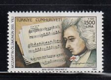 TURKEY Wolfgang Amadeus Mozart, Composer MNH stamp for sale  Shipping to South Africa
