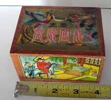 Caixa de chá de papelão chinês por volta de 1930–40. comprar usado  Enviando para Brazil