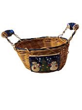 Holiday wicker basket for sale  Salem
