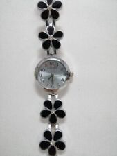 Moda Relojes Pequeños Mujeres Lujo Flor Pulsera Acero Inoxidable Vidrio Piedra segunda mano  Embacar hacia Argentina