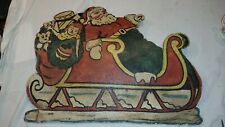 wooden santa sleigh for sale  Sarasota