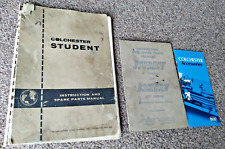 Colchester student instruction for sale  ALDERSHOT