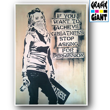 Banksy greatness quote for sale  BLACKBURN