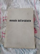 Manuale dell architetto. usato  Arezzo