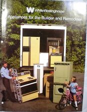 Catálogo de electrodomésticos de colección WHITE-WESTINGHOUSE RETRO horno cocina lavadora secadora 1979, usado segunda mano  Embacar hacia Argentina