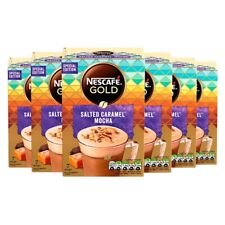 Used, Nescafe Gold Salted Caramel Mocha Instant Coffee Sachets 6 x 7 Sachets BBE:10/23 for sale  Shipping to South Africa