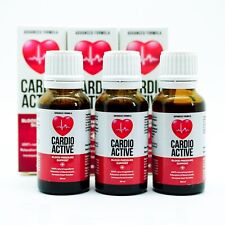 CARDIO ACTIVE Set of 3 - Natural Herbal Drops for Cardiovascular Support! for sale  Shipping to South Africa