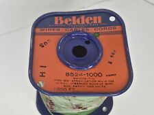 Belden 8524-1000 22 AWG cable de conexión verde caja abierta carrete muy completo vintage segunda mano  Embacar hacia Argentina