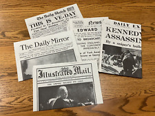 Newspapers historic headlines for sale  WOLVERHAMPTON