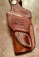 BIANCHI Leather Gun Holster #19 Medium Auto- Browning 1911 380 Right Handed for sale  Shipping to South Africa