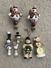 Snowman ornaments hallmark for sale  North Las Vegas