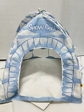 Build A Bear Workshop Snow Cool House igluo tenda nuvens azuis dobra plana, usado comprar usado  Enviando para Brazil