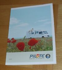 Pilote motorhome brochure for sale  FAREHAM