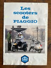 Brochure piaggio scooter d'occasion  Villers-lès-Nancy