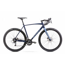 28-calowy rower szutrowy Romet Aspre 1 16-biegowy, z widelcem karbonowym, aluminiowa rama niebieski na sprzedaż  Wysyłka do Poland