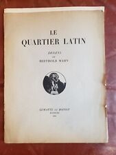 Dessins quartier latin d'occasion  Cénac-et-Saint-Julien