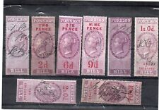 Foreign bill stamps. for sale  THORNTON-CLEVELEYS