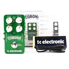 Pedal efecto para guitarra TC Electronic Corona Chorus con caja + cable TonePrint segunda mano  Embacar hacia Argentina