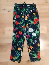 Slinky floral trousers for sale  BOLTON