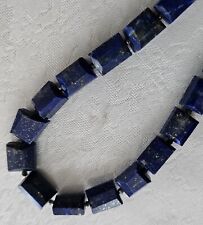 Halskette blau lapislazuli gebraucht kaufen  Stadtbergen