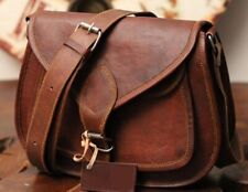 Bag messenger leather for sale  WALSALL
