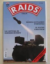 Rivista Militare RAIDS N.196 2004 La Caduta Di Saddam-Missili Antiaerei Portatil usato  Cison Di Valmarino
