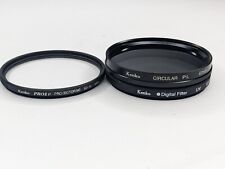 Conjunto de 3 62mm polarizador circular Kenko CPL, protetor Pro 1D e filtros UV comprar usado  Enviando para Brazil