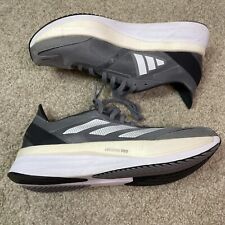 Size 11 - adidas Adizero Boston 11 Grey Zero Metallic Running Fitness, used for sale  Shipping to South Africa