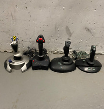 Lote de 4 Joysticks de Voo, Thrustmaster Top Gun 2, Microsoft SideWinder Não Testado comprar usado  Enviando para Brazil