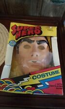 1974 Ben Cooper Super-Hero Costume Shazam #259 Childs Med 8-10 Original Box  for sale  Shipping to South Africa