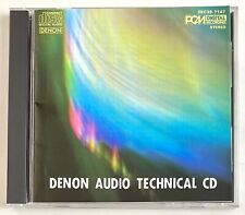 CD de prueba técnica Denon Audio prensado japonés raro 38C39-7147 - DENON DIGITAL segunda mano  Embacar hacia Argentina