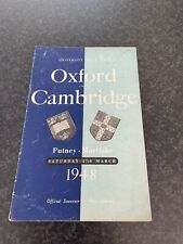 Oxford versus cambridge for sale  COLCHESTER