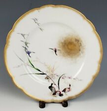 Antique Haviland Felix Bracquemond Parisien Dinner Plate Sun Limoges Porcelain for sale  Shipping to South Africa