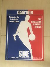 Póster Prohibido Cam'ron SDE NBA Deportes Drogas Entretenimiento Dipset 18x24, usado segunda mano  Embacar hacia Argentina
