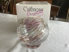 Caithness crystal rosebowl for sale  SAFFRON WALDEN