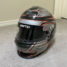 ZAMP RZ-44C Carbon Fiber Honeycomb SA2015 Helmet Gloss Auto / Karting Snell for sale  Shipping to South Africa