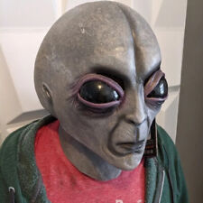 1 peça máscara realista UFO alienígena caveira para festa de Halloween cosplay adereços comprar usado  Enviando para Brazil