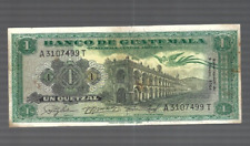 Guatemala 1964 banco, used for sale  Brooklyn