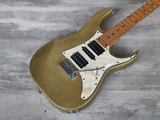 Ibanez HSH RG Superstrat década de 1990 (escama de oro metálico con cabezal a juego) segunda mano  Embacar hacia Argentina