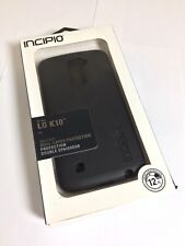 Capa/capa rígida Incipio DualPro para telefones LG K10 nas cores preto/preto, usado comprar usado  Enviando para Brazil