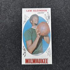 1969 Topps #25 ~ Lew Alcindor (Kareem Abdul-Jabbar) Authentic RC Rookie Bucks for sale  Sarasota