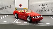 1995 95 MERCEDES-BENZ SL 500 ROADSTER RED  1:64 SCALE DIECAST SPORTS CAR for sale  Shipping to South Africa