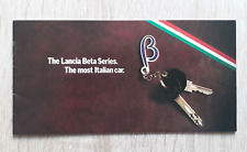 Lancia beta range for sale  BOURNE