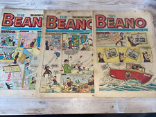 Vintage copies beano for sale  UK