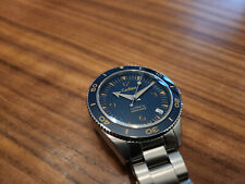 Used, Cadisen C8208 38mm Stainless Steel Blue Dial Automatic Watch NH35A Sapphire for sale  Shipping to South Africa