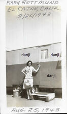 jovem senhora ~ maçaneta da porta de MOBILE HOME TRAILER em EL CAJON CA* 1943 foto, usado comprar usado  Enviando para Brazil