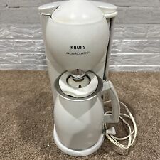 Cafetera Krups Aroma Control 197 olla blanca aislada jarra eléctrica redonda segunda mano  Embacar hacia Argentina