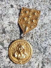 Broche médaille vintage d'occasion  Beaurepaire