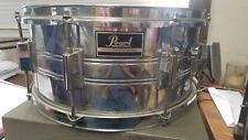 Pearl Export Series 14" x 7" Chrome Silver Snare Drum Taiwan for sale  Shipping to South Africa