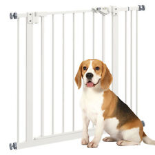 Used, PawHut Adjustable Safety Gate w/ 1 Extensions and 4 Screws, White, Used for sale  Shipping to South Africa